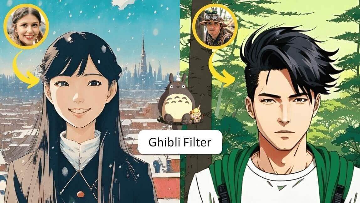 filtre Ghibli : transformer photo en Ghibli