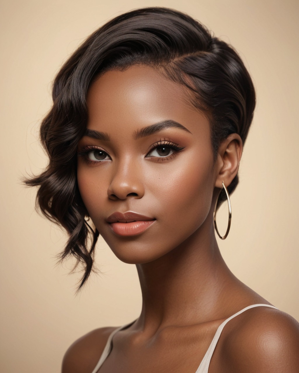 Retro-inspirierter Wellen-Look mit weichen Locken