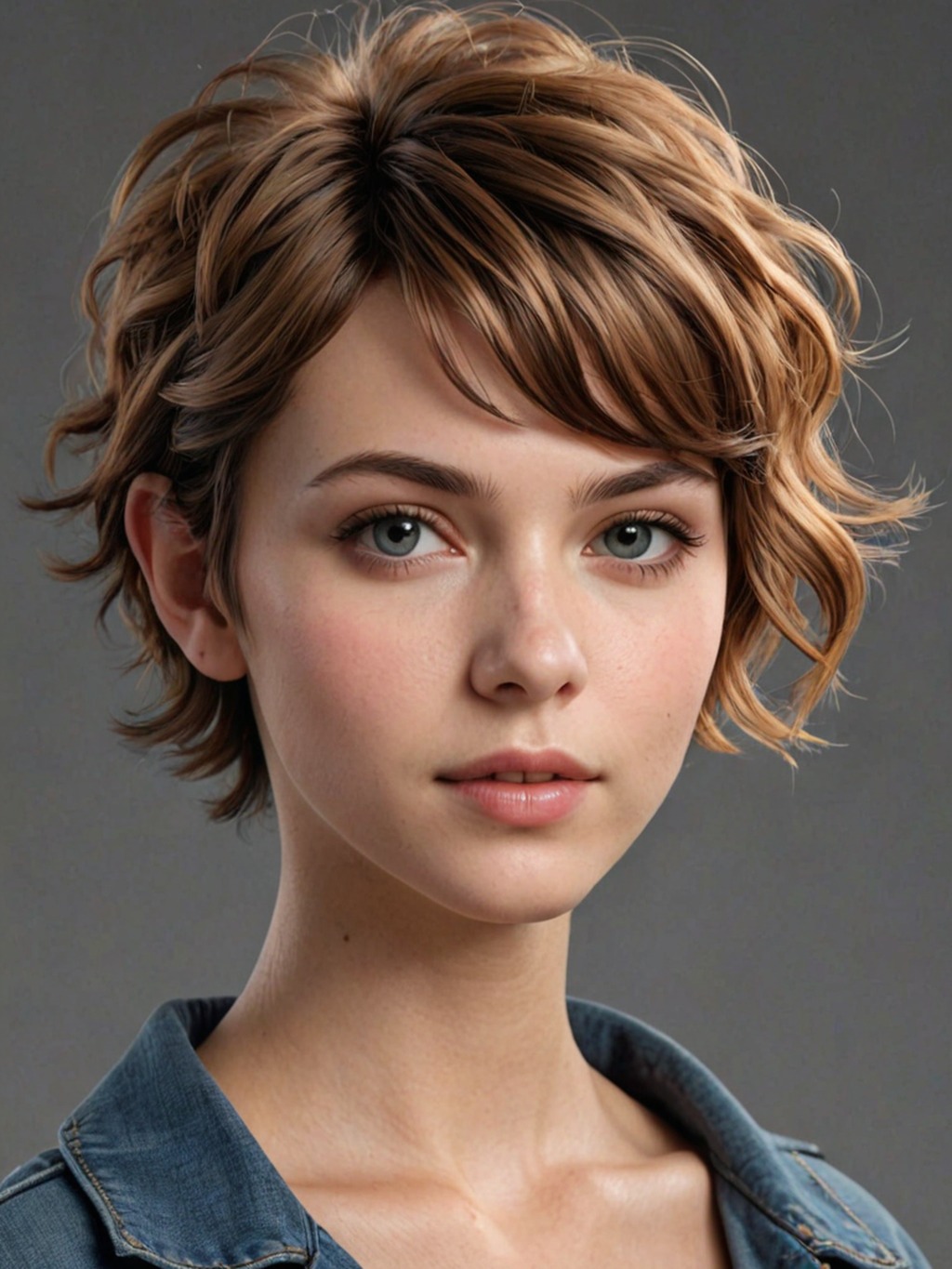 Moderner Pixie Cut mit welliger Textur als Frisurenidee