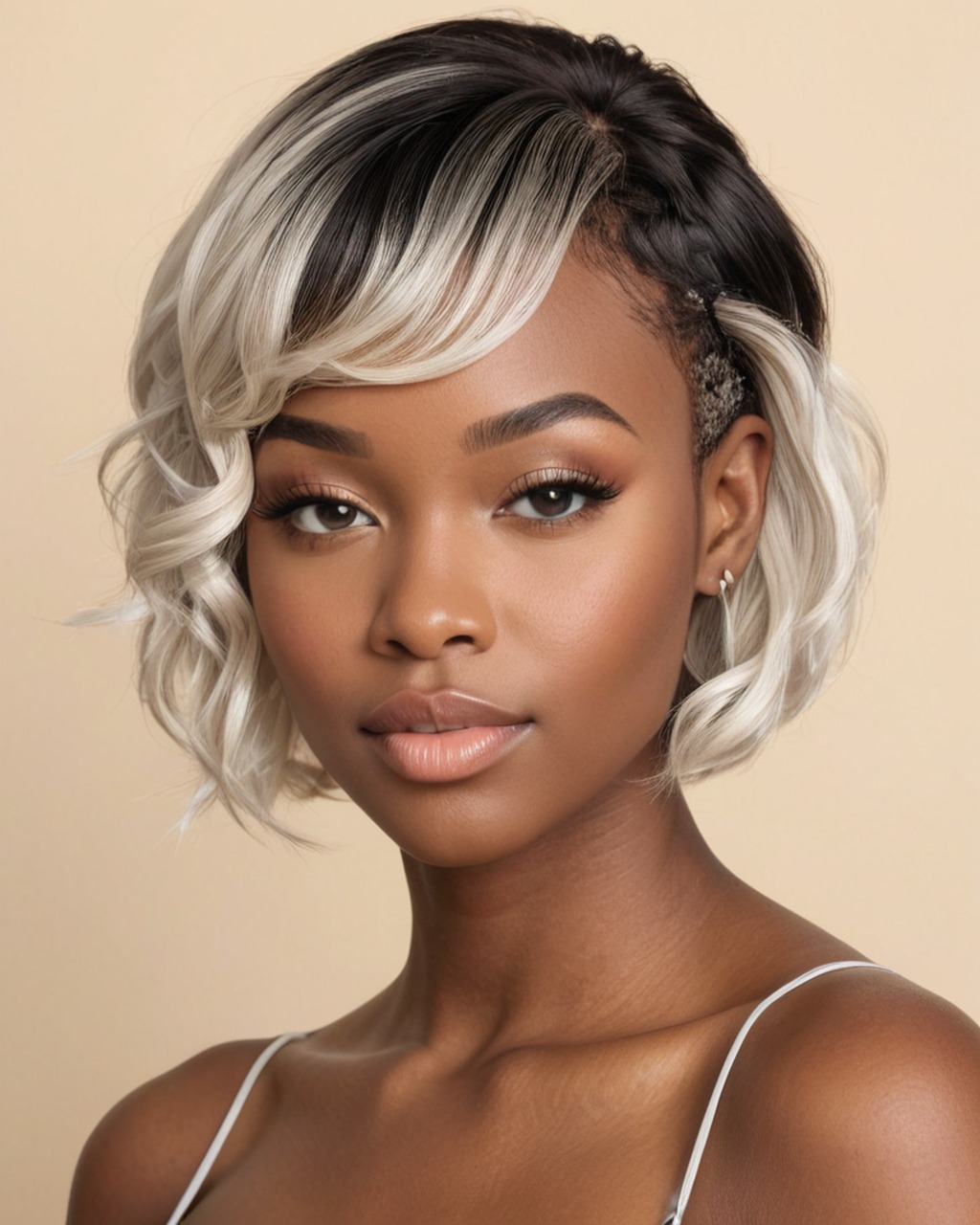Klassischer Wellen-Bob für natürlich aussehendes Haarstyling