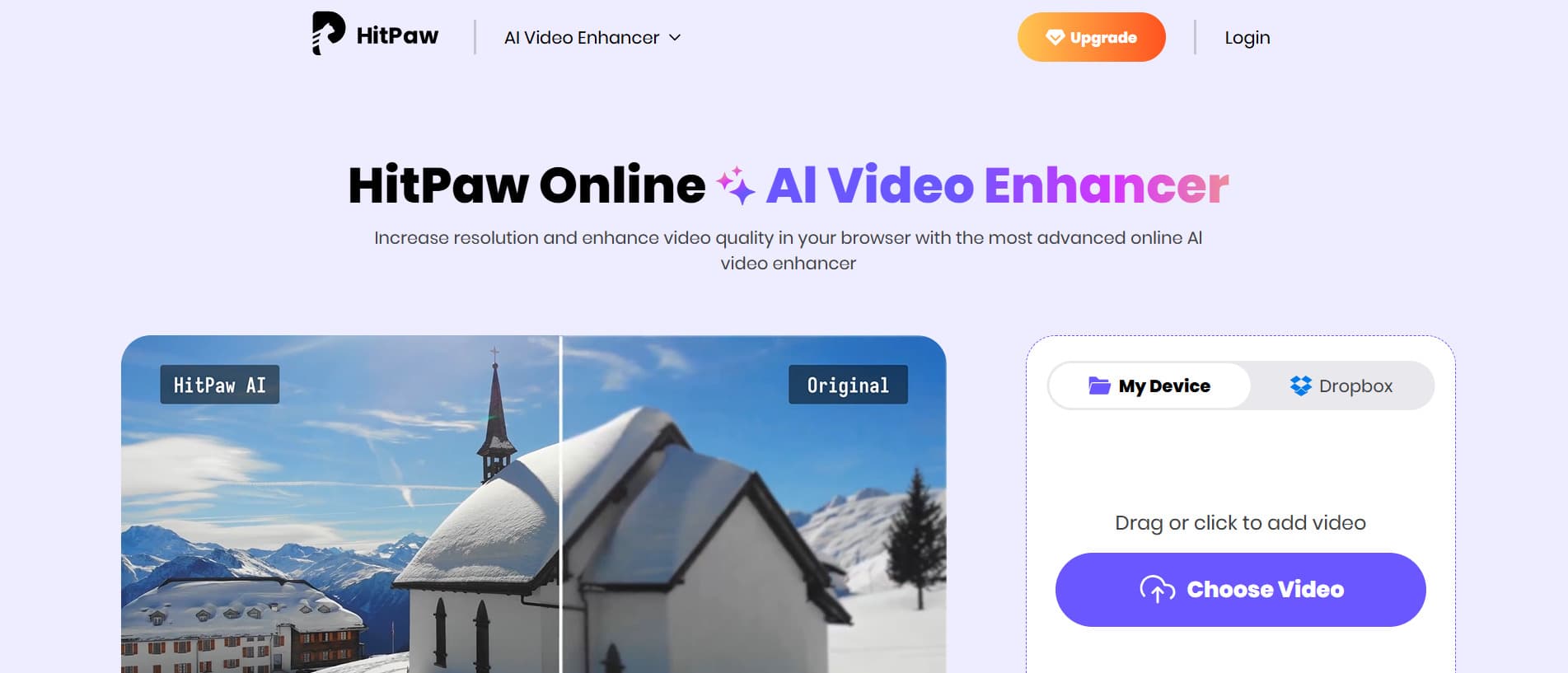 HitPaw Online Video Enhancer
