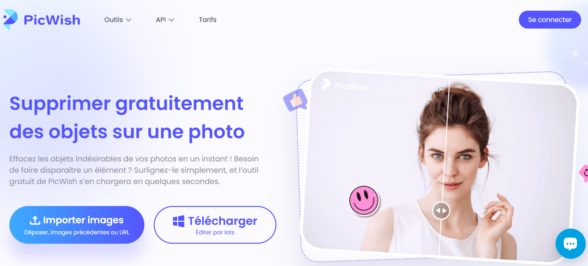 Enlever reflets sur photo