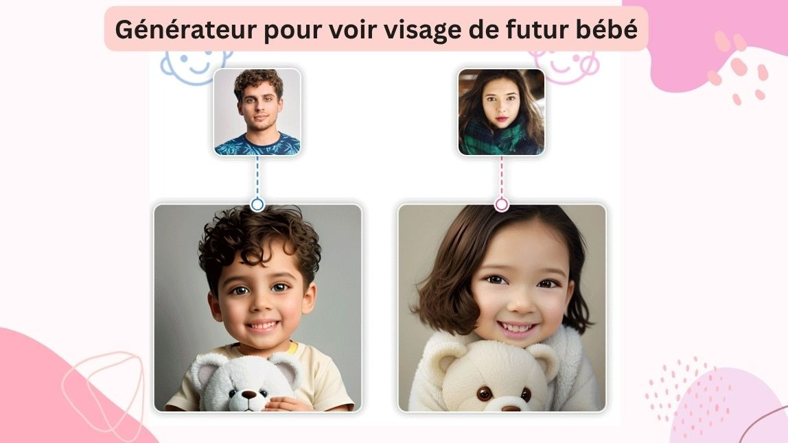 Générateur de bébé IA pour voir le visage de votre futur enfant