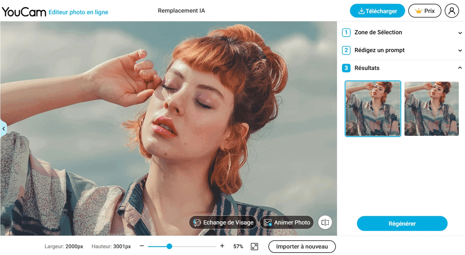Ouvrir les yeux fermés sur photo en ligne : corriger yeux fermés