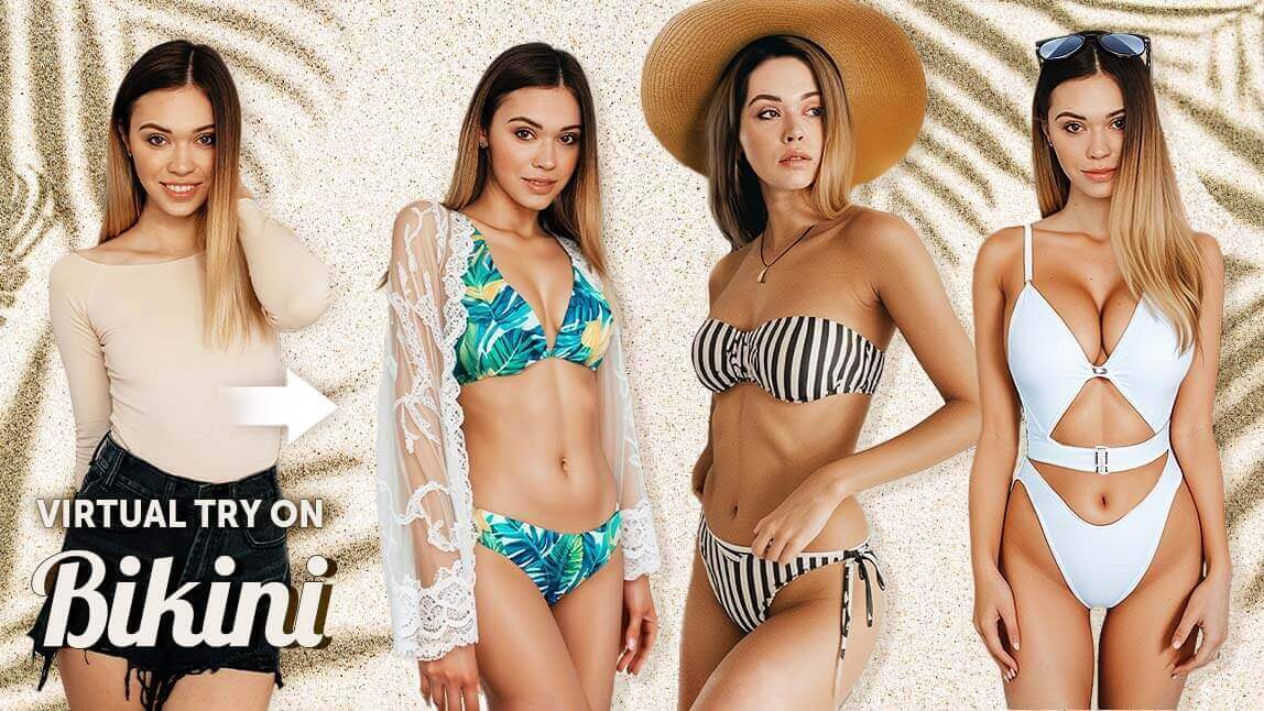 Entdecke verschiedene Bikini-Styles mit der virtuellen Anprobe