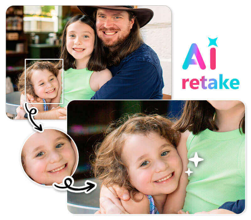 AI Retake : corriger un selfie via IA