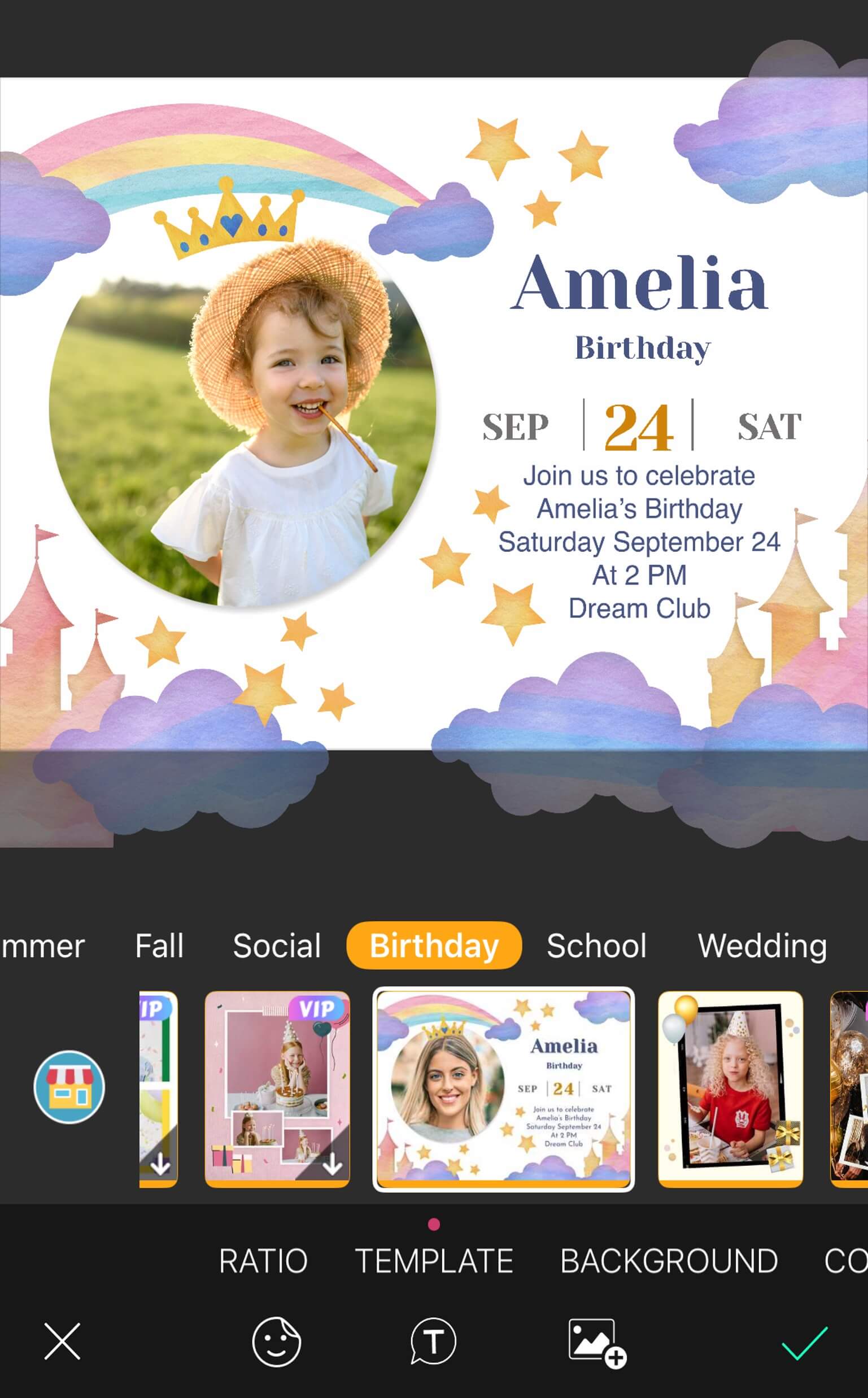 Comment faire des cartes d'invitations d'anniversaire gratuite