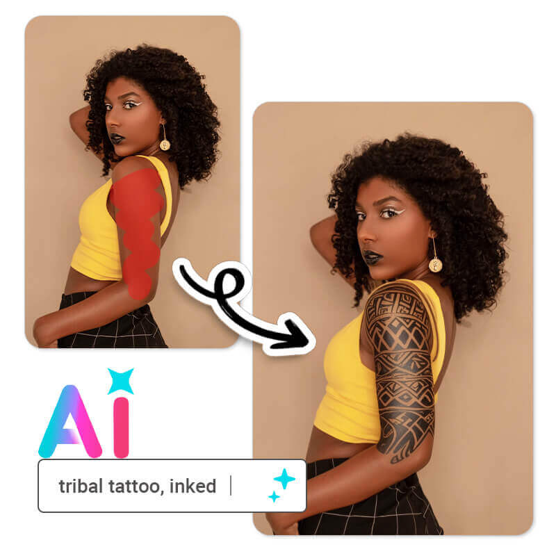 Tatouages générés par IA : générateur de tatouage IA gratuit