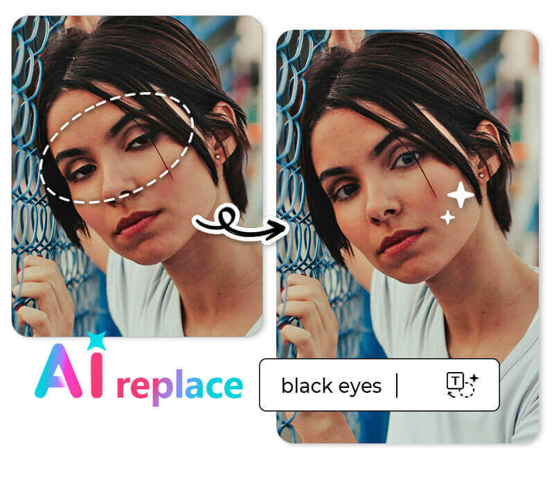 Como corrigir pálpebra caída em foto com o aplicativo YouCam Perfect