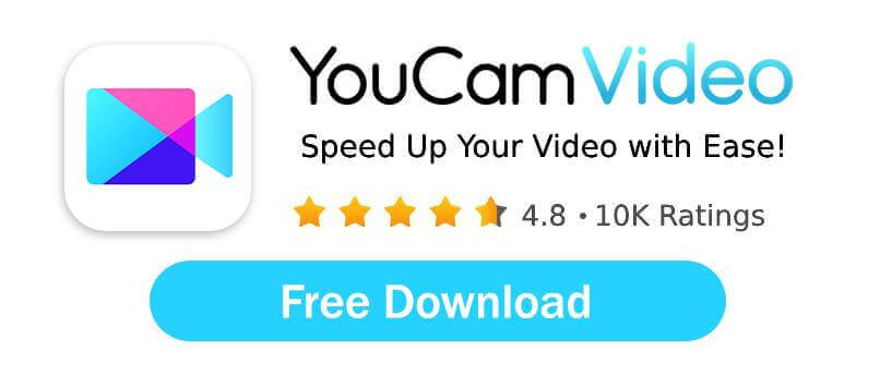 Download YouCam Video - best free app to change video speed