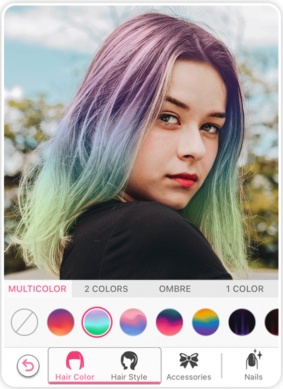 Meilleur simulateur couleurs de cheveux en ligne