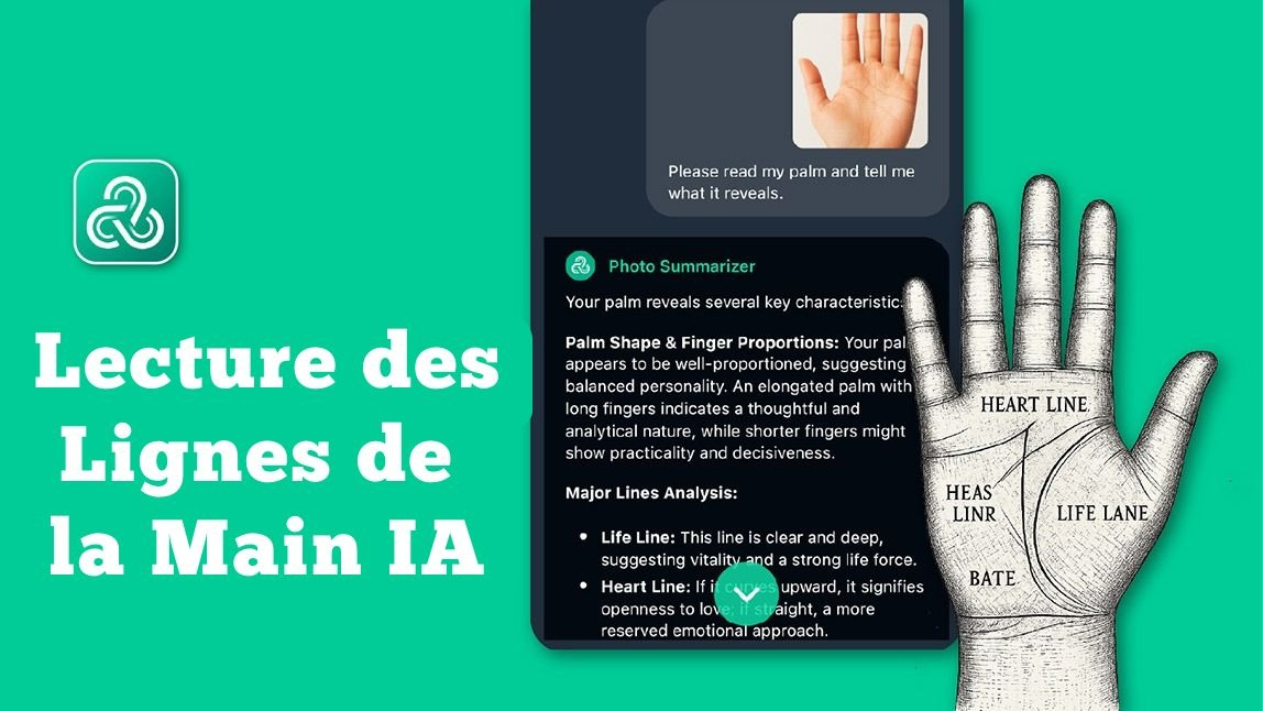 Chiromancie IA : lecture ligne de la main