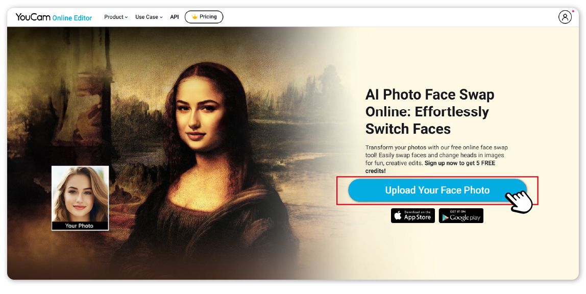 YouCam Online Editor: Opposite Gender Filter 