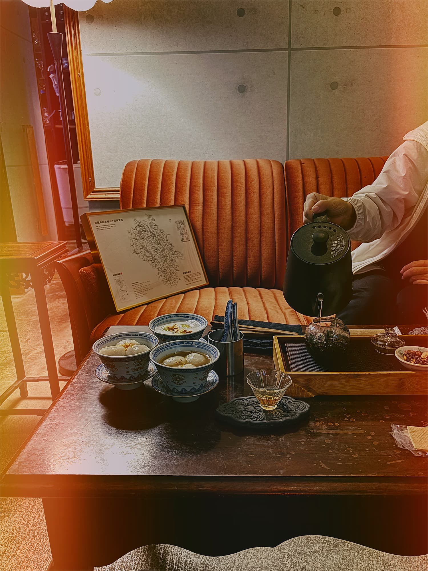 完成したレトロ写真