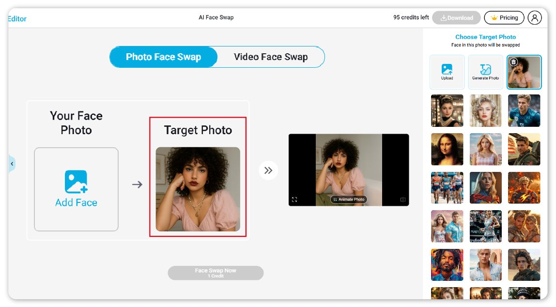 Upload photo to change your gender.