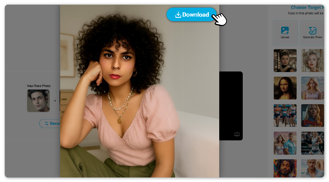 Convert Male Photo to Female Using Opposite Gender Filter