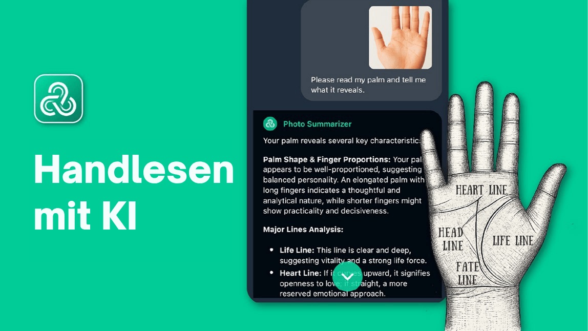 Handlesen-App: Dein Schicksal in deiner Handfläche [KI-Analyse]