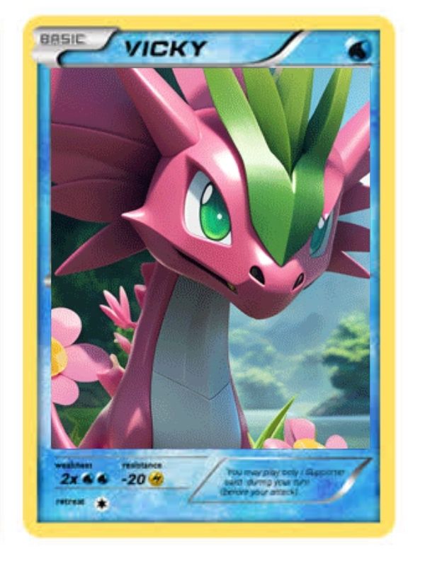 Créer carte pokémon personnalisé