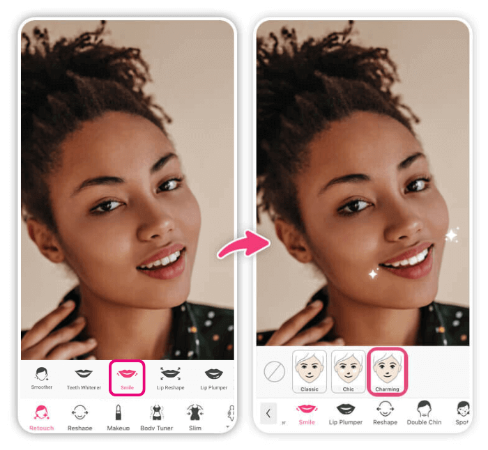 Best AI smile generator to add smile to photo for free