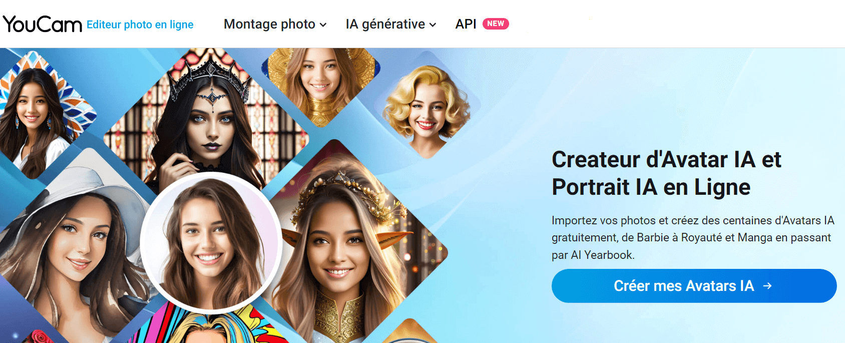 Creér des avatars en ligne