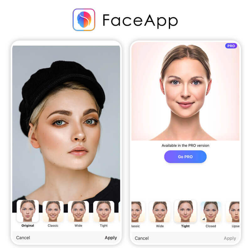 FaceApp smile filter: AI smile filter app to add smile to photo