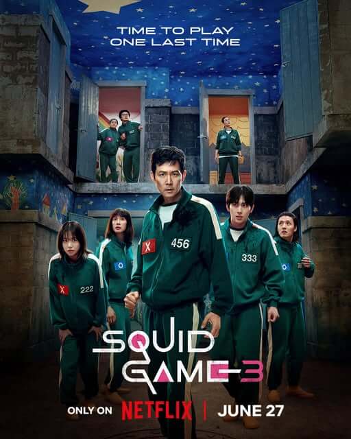 Squid game 3 : netflix le 27 juin 2025