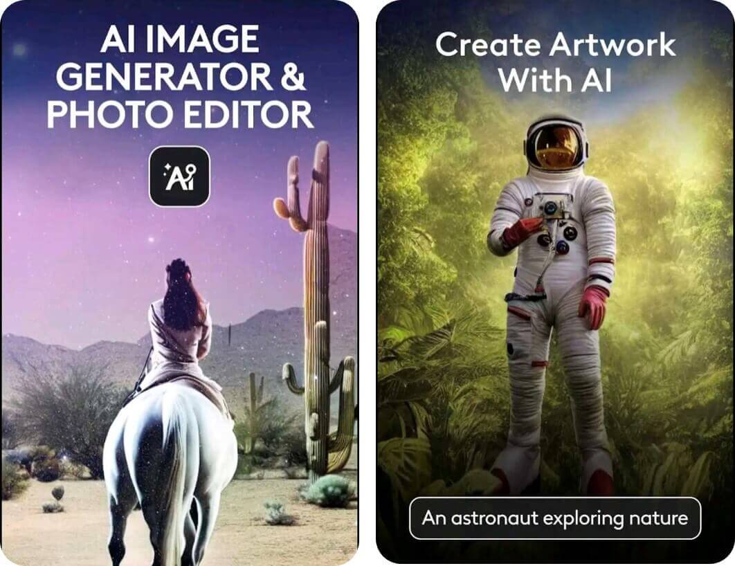 Photoleap : Interface avatar IA