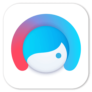 Facetune app : AI smile filter to add smile to photo