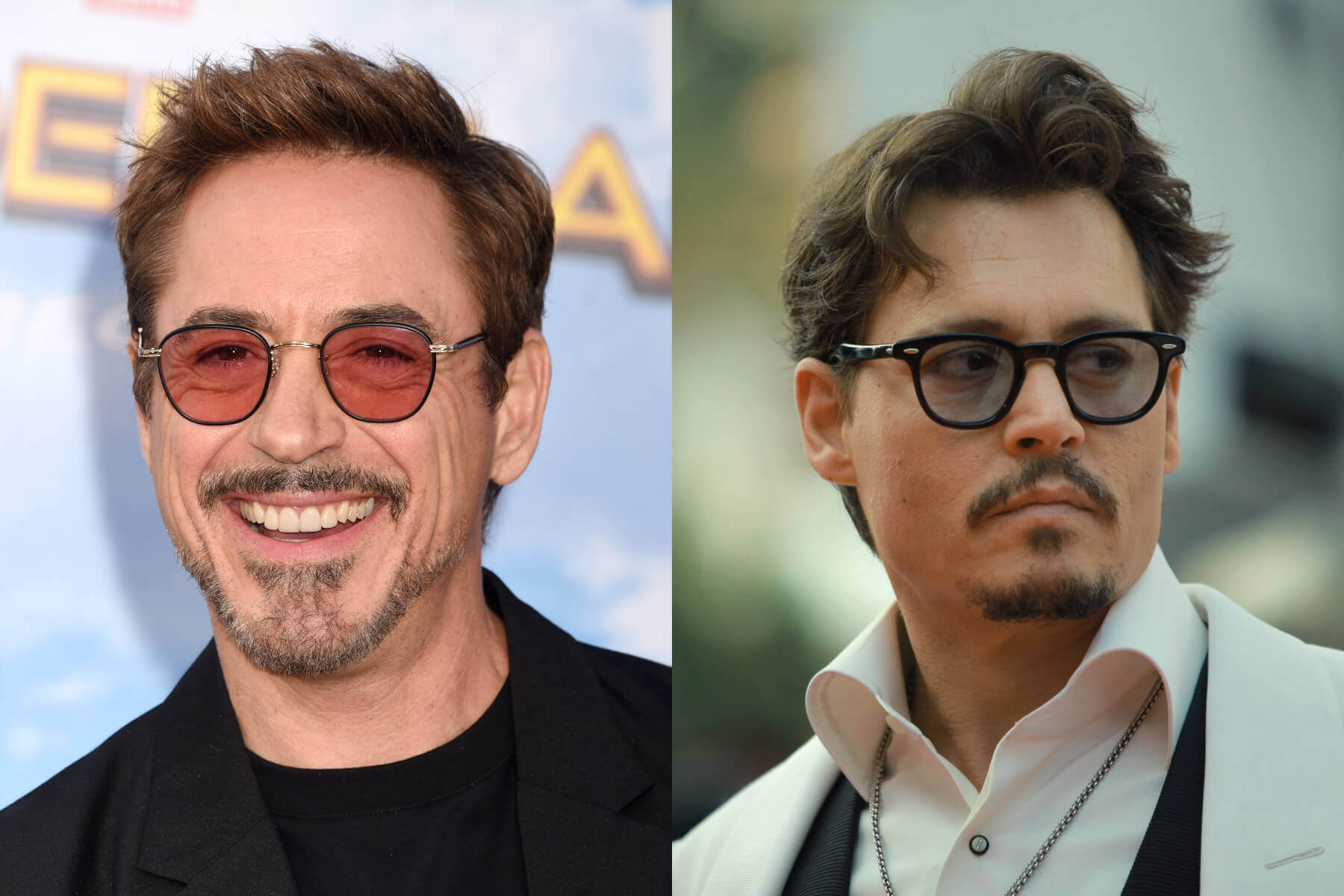 Style de barbe de Tony Stark & Johnny Depp