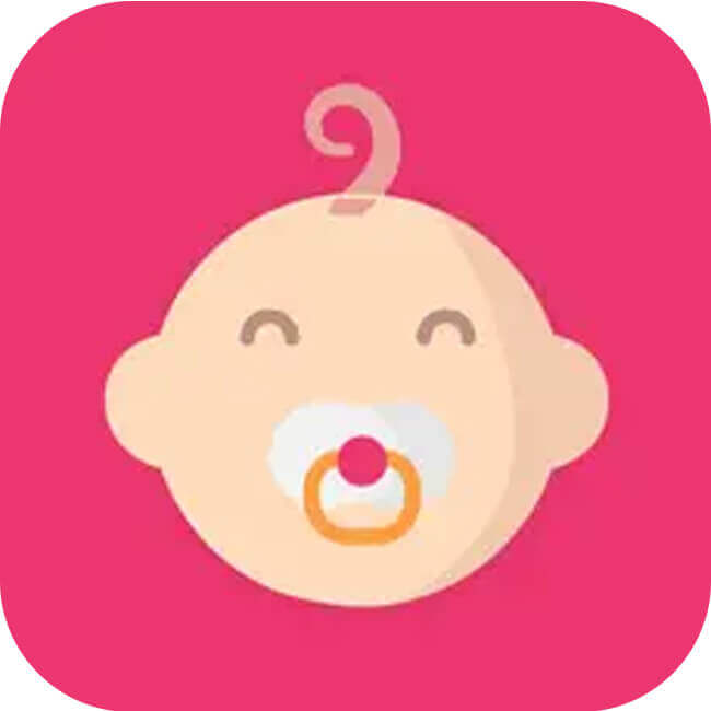 Ícone do aplicativo AI Baby Generator Face Maker, uma ia para ver filhos.