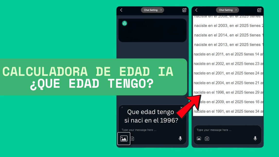Calculador de edad con IA