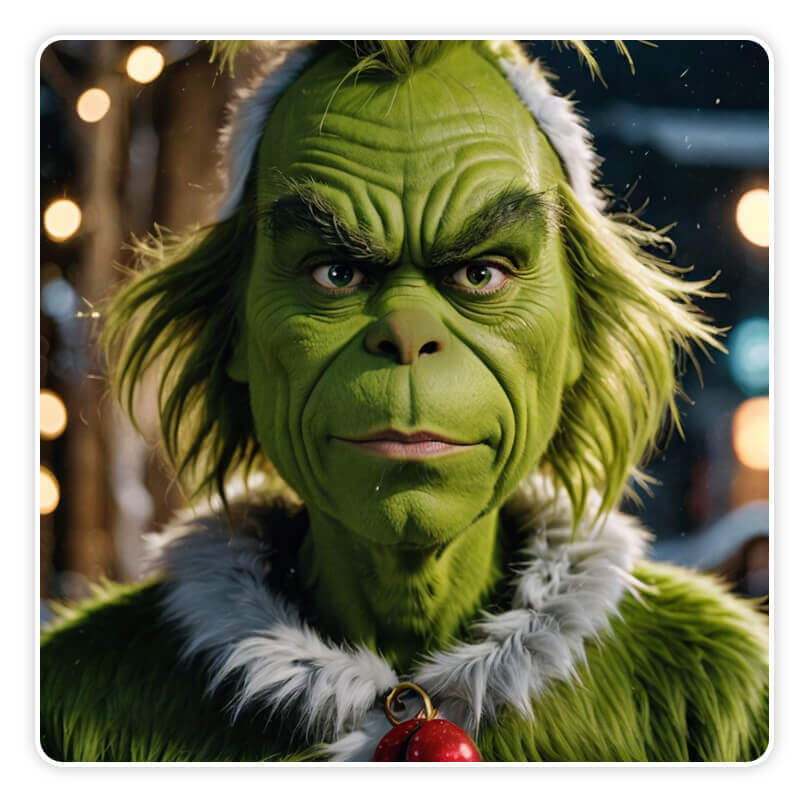 Immagini della Faccia del Grinch