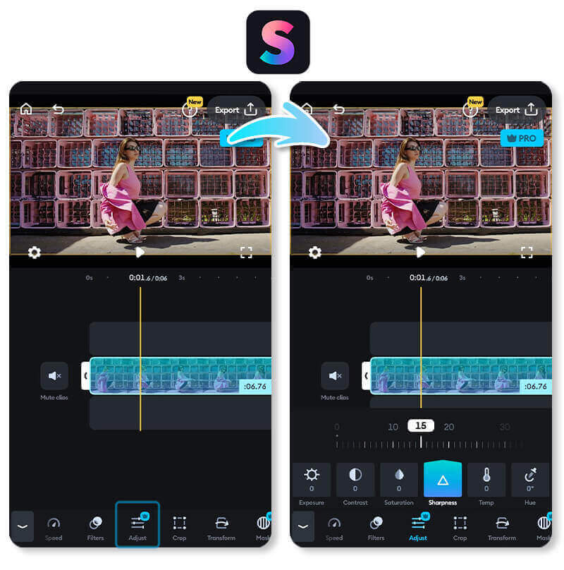 Splice：影片快速剪輯合併 App