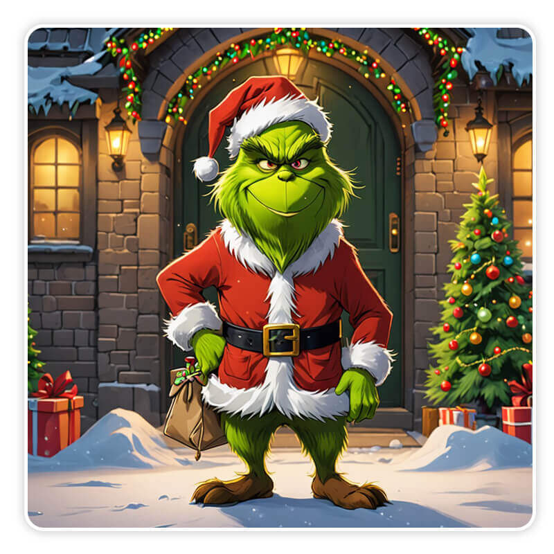 Immagini del Grinch Stile Cartoon