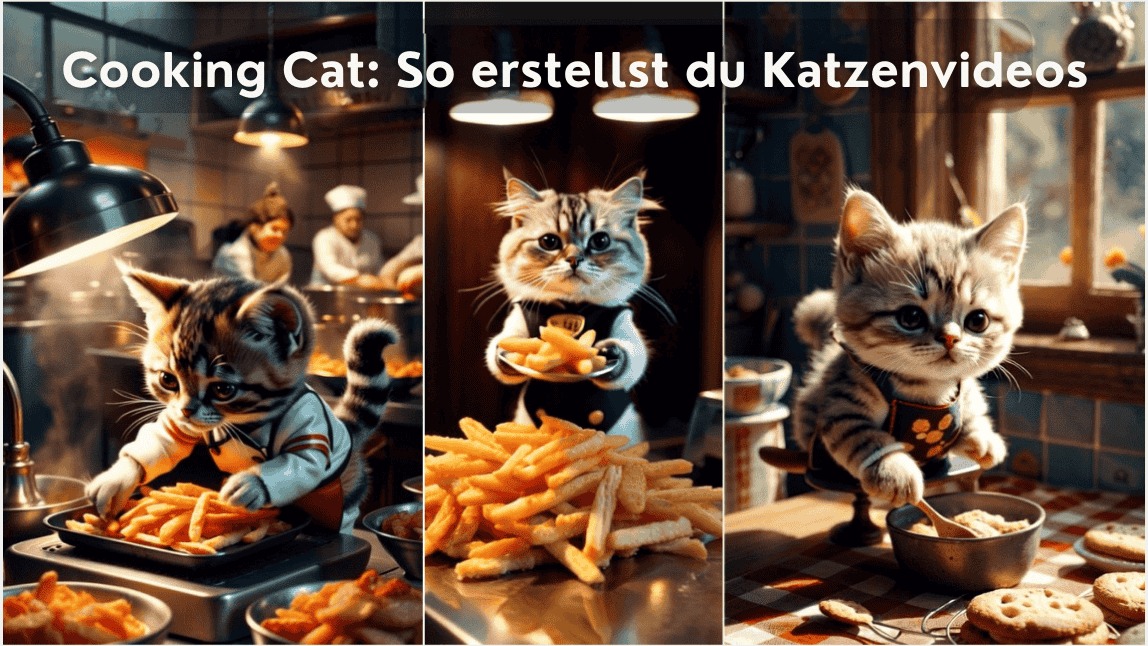 Cooking Cat – So erstellst du Katzenvideos mit KI