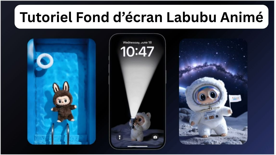 Comment créer un fond d'écran Labubu animé personnalisé