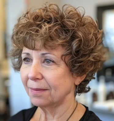 Couleur de cheveux tendance femme 70 ans
