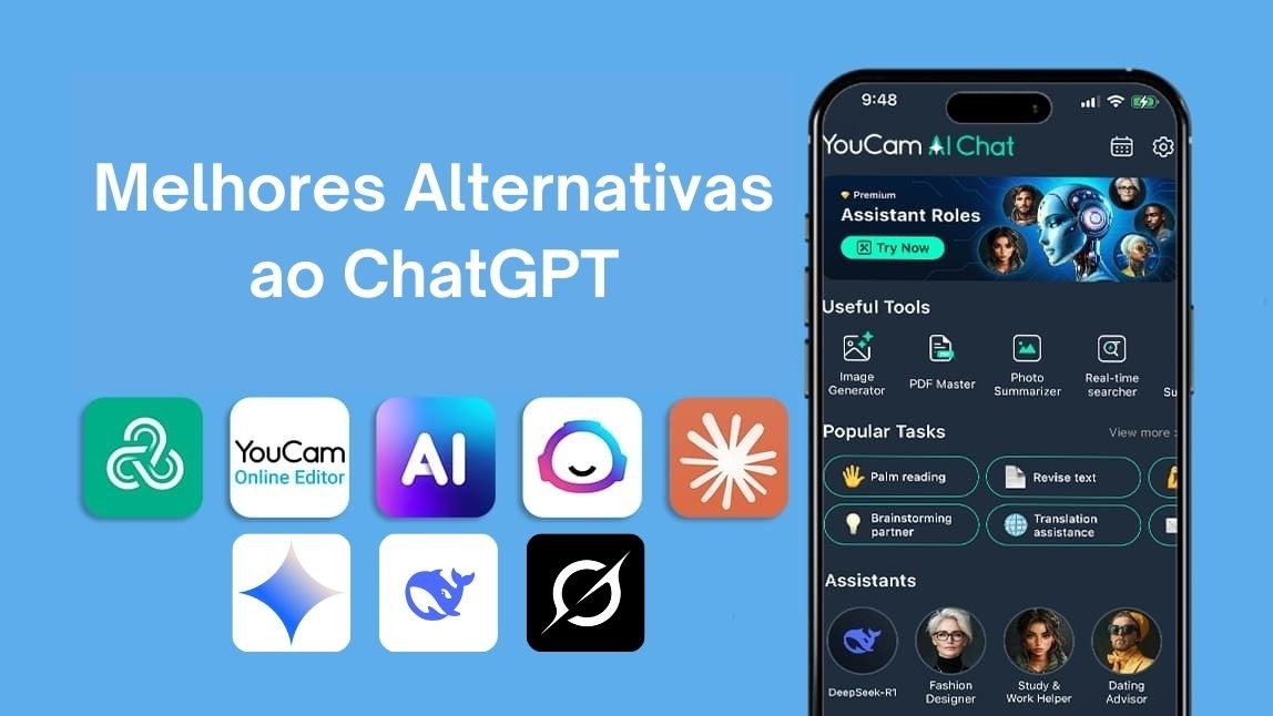 As 5 Melhores Alternativas ao ChatGPT (Teste Completo 2025)