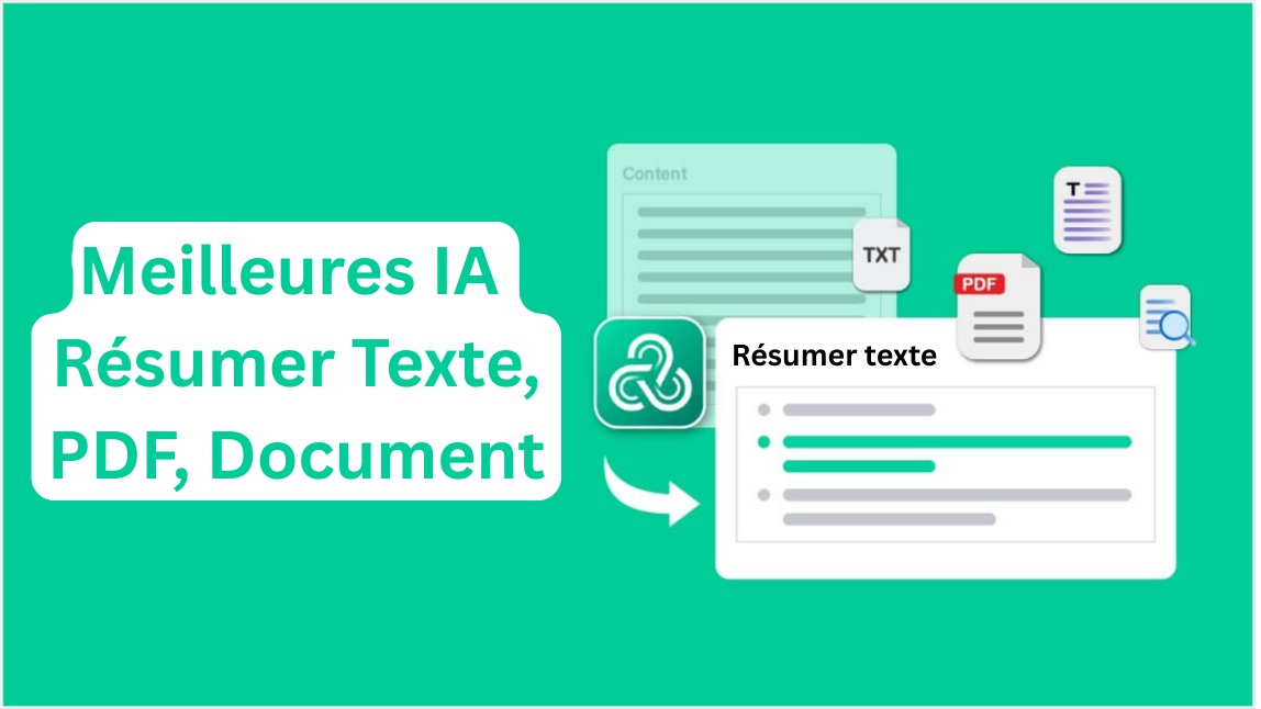 5 Meilleures IA pour résumer un texte et réduire votre temps de lecture
