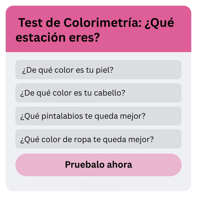 test de colorimetria
