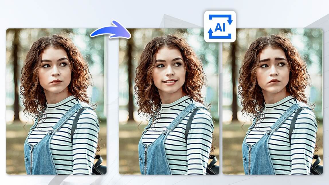 Ajouter un visage avec sourire sur photo en ligne