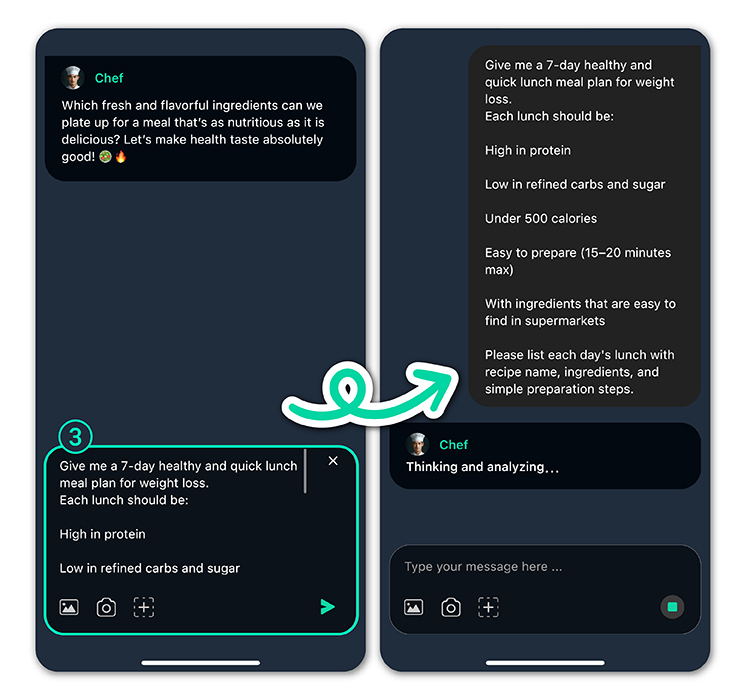 Try the best AI meal planner now - YouCam AI Chat.