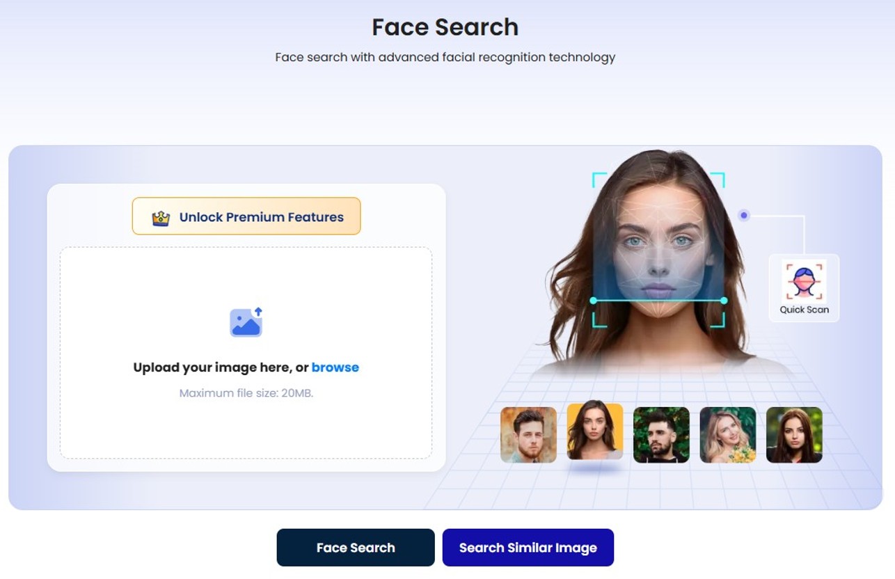 DupliChecker - AI Face Search Tool