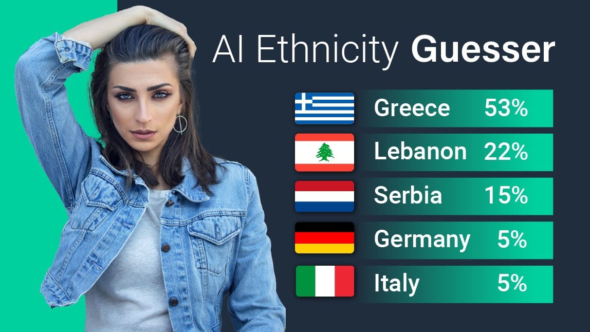 How to use the AI ethnicity guessers to see your ethnicity using face DNA