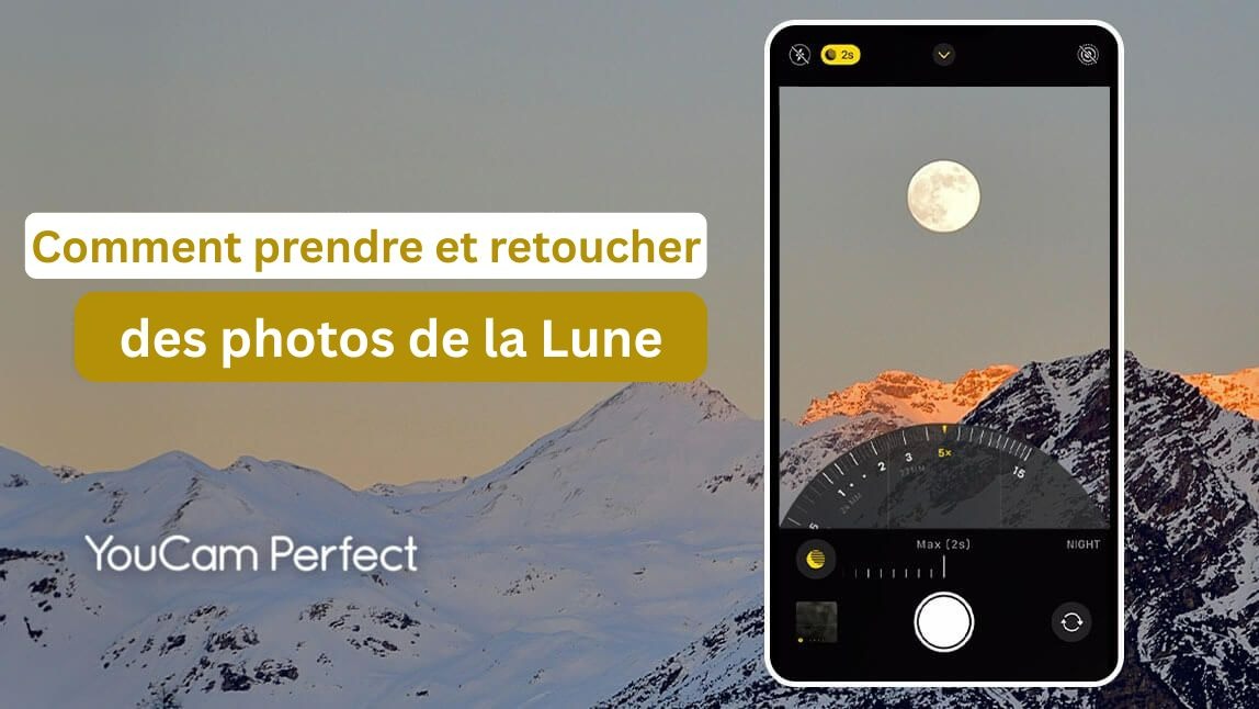 Comment prendre la lune en photo sur iPhone, Android (Samsung) ?