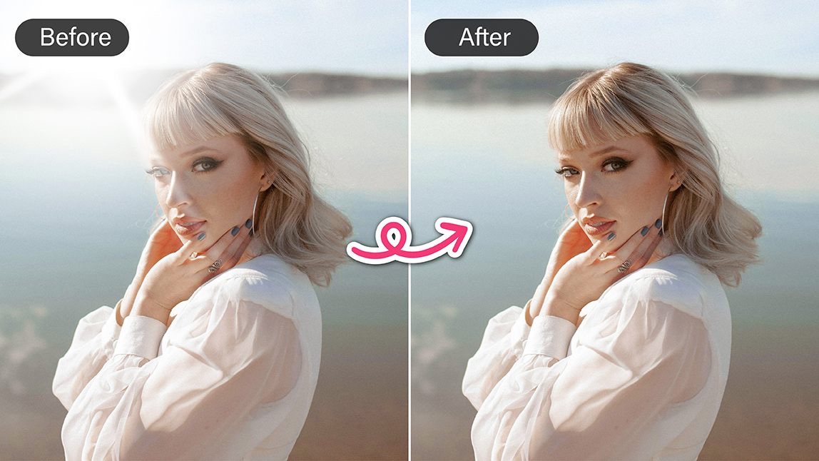 How to Reduce Lens Flare in Your Photo