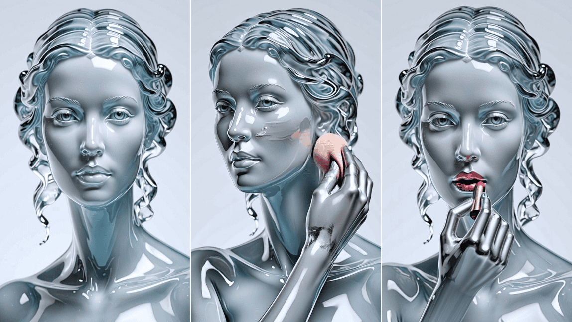 Create a Glass Image Using an Image Generation Tool