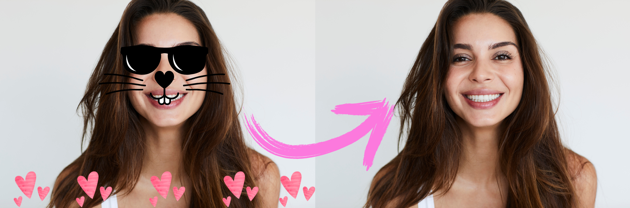 quitar filtros en fotos