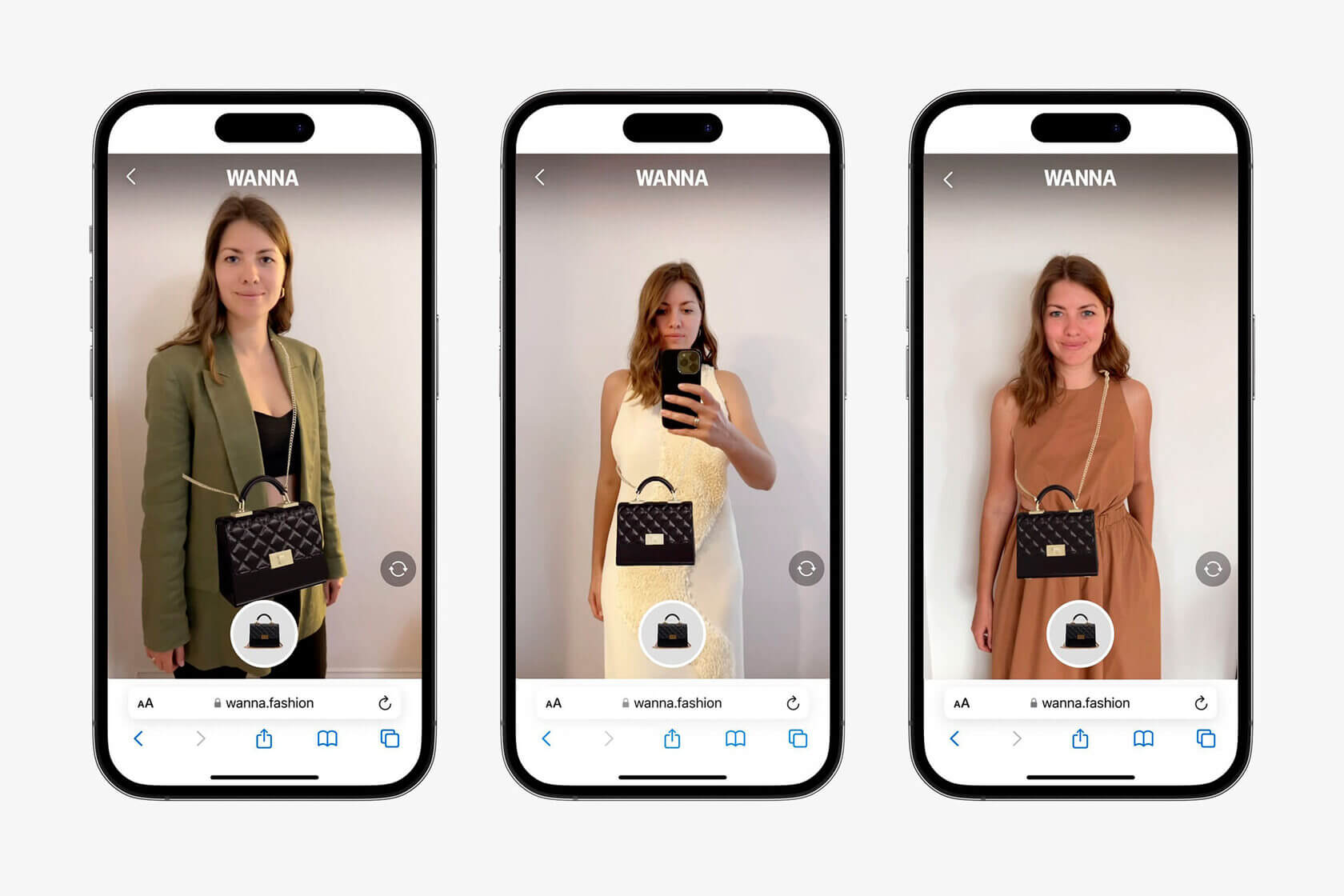 ar virtual bag try on