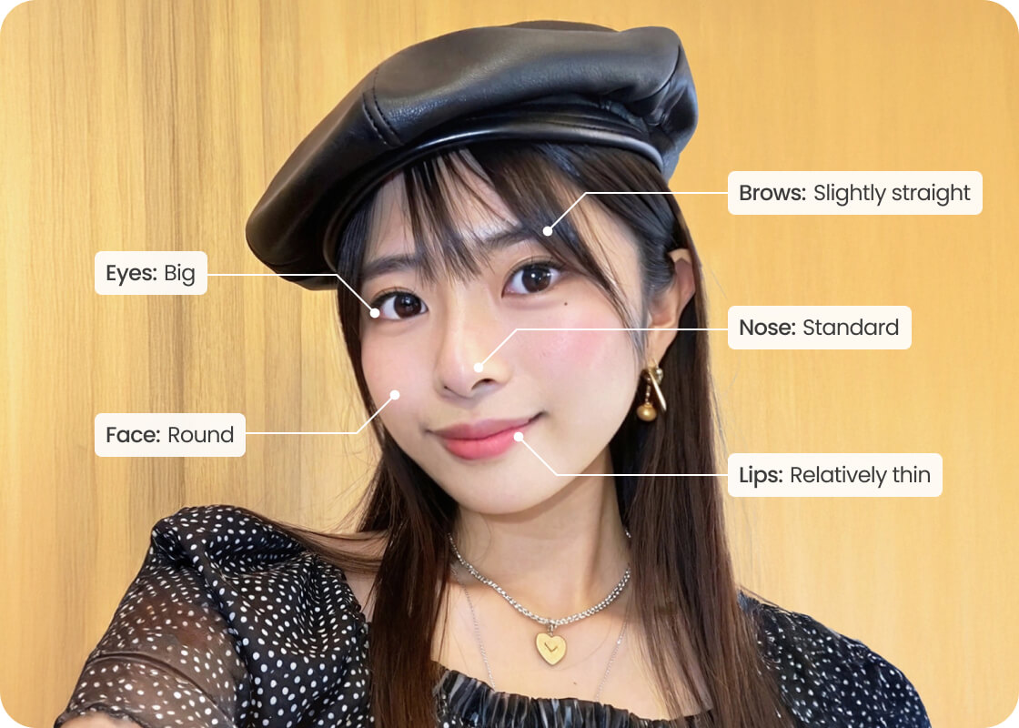 BeautyPlus: Rilevazione Forme del Viso e Beauty Scanner per Consigli Personalizzati